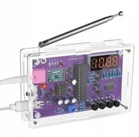 Radio FM Cyfrowy Wyświetlacz z Obudową Diy Kit