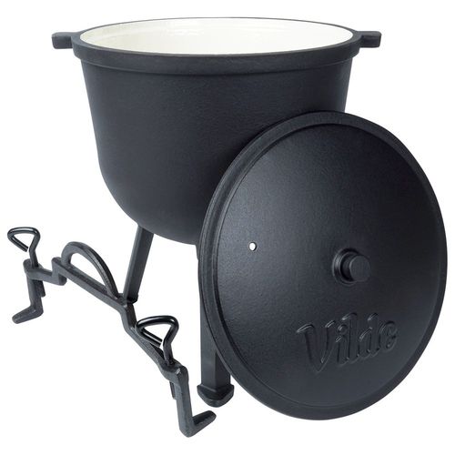 Kociołek Żeliwny Emaliowany Garnek Myśliwski Węgierski Pieczonki Ognisko 10 na Arena.pl