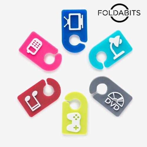 Identyfikator do kabli Foldabits (6 szt) na Arena.pl