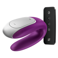 wibrator dla par double fun violet satisfyer