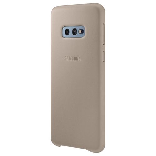 SAMSUNG LEATHER COVER - Galaxy S10e - GREY na Arena.pl