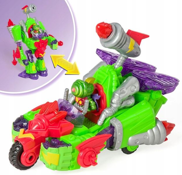 Super Zings Things Zestaw Robot Turbo Warrior Speed Transformujący zdjęcie 2