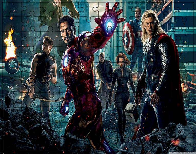 Puzzle Avengers zdjęcie 1