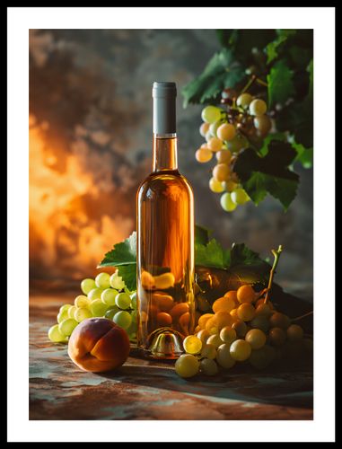 Plakat 40x55cm Bursztynowe Wino na Arena.pl