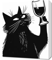 Obraz 50x60cm Koci Wirtuoz