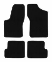Dywaniki welurowe BASIC Fiat Seicento 1998-2010 czarne