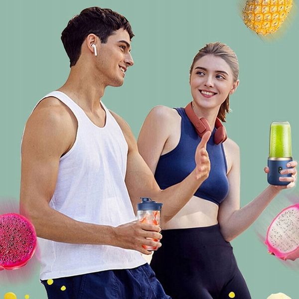 MINI BLENDER DO SMOOTHIE FRESH JUICE O POJEMNOŚCI 400ML, ŁADOWANY PRZEZ USB zdjęcie 10