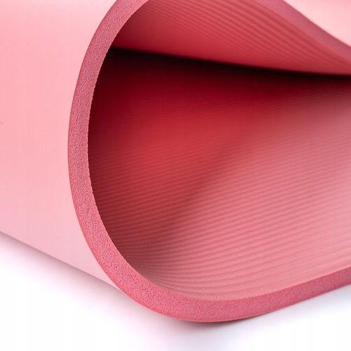 GRUBA Mata Gimnastyczna do Ćwiczeń Jogi Pilatesu 190x60 NBR Fitness 1,5cm na Arena.pl