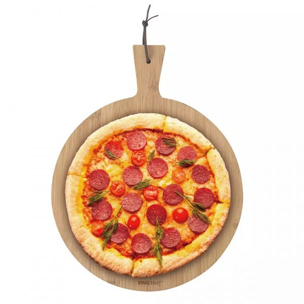 DESKA DO SERWOWANIA PIZZY 35cm KINGHOFF KH-1674 zdjęcie 2