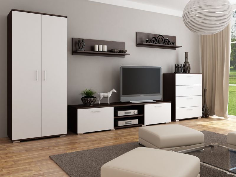 California 2 WENGE/BIAŁY DO SALONU zdjęcie 1