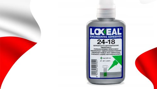 KLEJ DO GWINTÓW ŚRUB NAKRĘTEK LOXEAL 24-18 ŁATWO DEMONTOWALNY 50 ml na Arena.pl