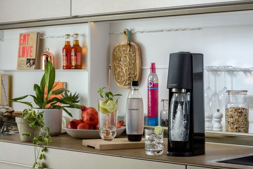Saturator do wody SodaStream Terra czarny + butelka Fuse 1l + gaz na Arena.pl