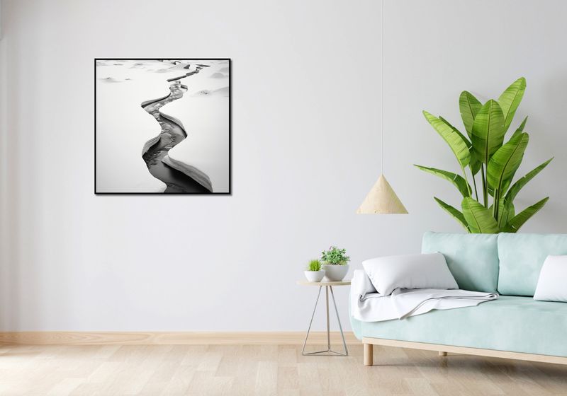 Plakat 80x80cm Szczeliny Mrozu zdjęcie 4