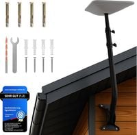 Regulowany Uchwyt Ścienny do Anteny Starlink Gen2 Gen3 Mini Zestaw 56cm