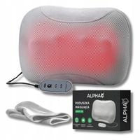 Masażer Do Pleców, Ciała, Szyi, Karku - Poduszka Masująca Shiatsu Alpha