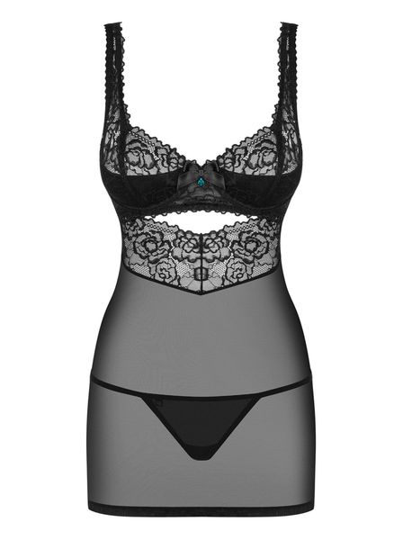 Bielizna- 867-Che-1 Koszulka I Stringi  S/M zdjęcie 5