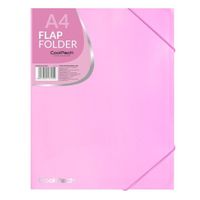 TECZKA A4 Z GUMKĄ PP COOLPACK PASTEL RÓŻOWA