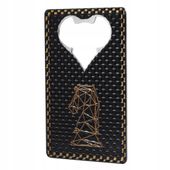 OTWIERACZ DO BUTELEK PIWA KAPSLI KARTA SZACHY STAL