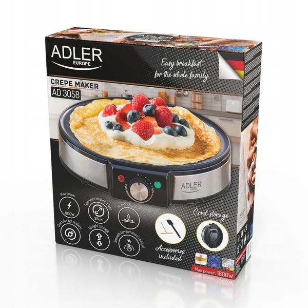 NALEŚNIKARKA PATELNIA ELEKTRYCZNA DUŻA XXL 1600W zdjęcie 8