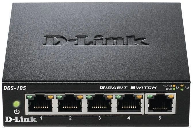 SWITCH DGS-105/E 5-PORTOWY D-Link zdjęcie 2