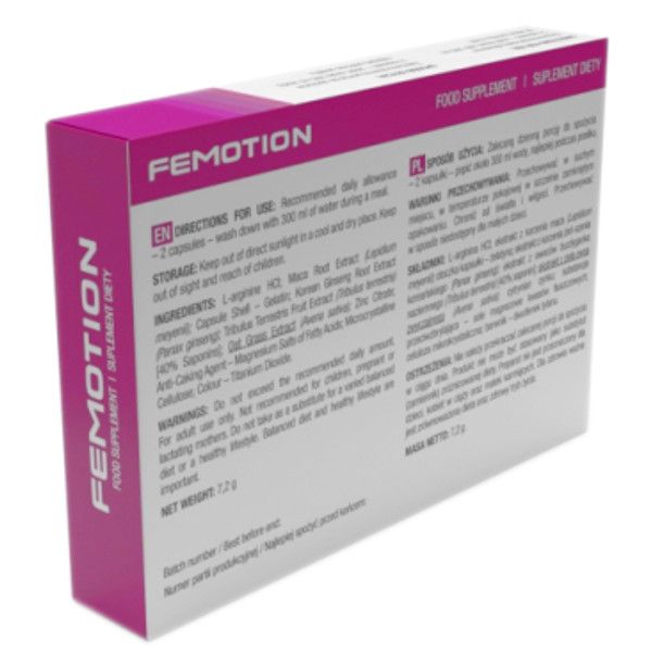 Femotion Tabletki Na Libido Orgazm U Pań Kobiet zdjęcie 2