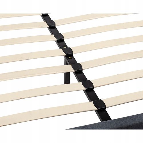 NERI  160X200 ŁÓŻKO TAPICEROWANE SZARE na Arena.pl