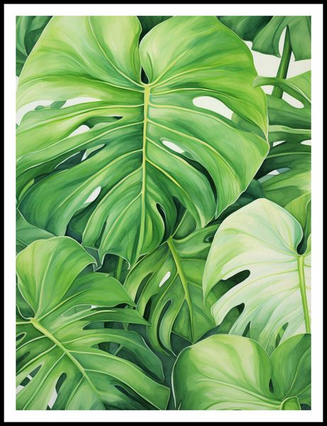 Plakat 75x100cm Tajemnice Liści zdjęcie 3