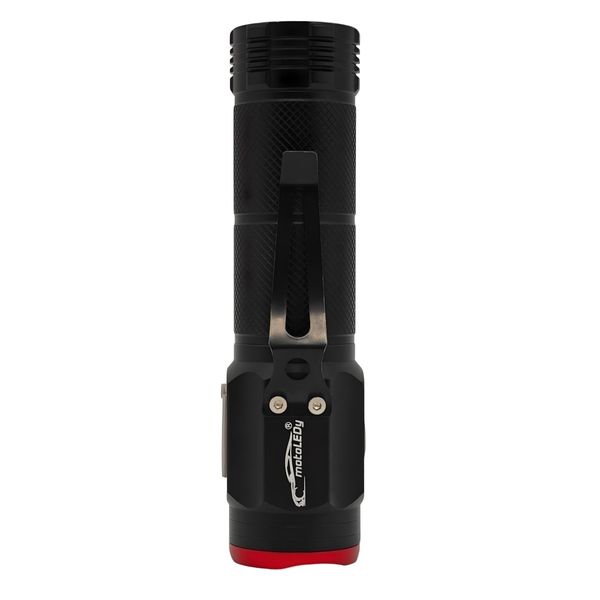 Latarka 3x LED z magnesem, 900lm, USB C, 5 trybów pracy zdjęcie 5
