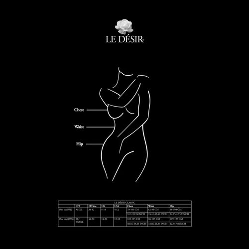 Contrast Fence Net Suspender Bodystocking - Plus Size na Arena.pl