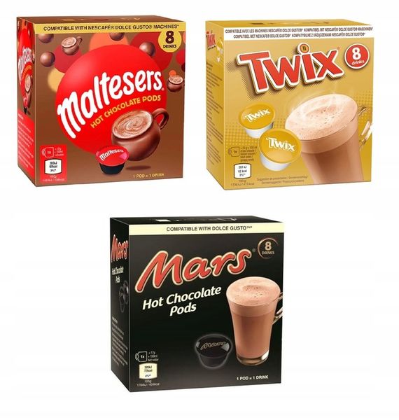 Kapsułki MARS, TWIX, MALTESERS do Dolce Gusto 3 x 8 szt. zdjęcie 1