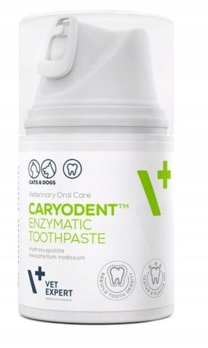 CARYODENT ENZYMATIC TOOTHPASTE 50 ML enzymatyczna pasta do zębów pies kot na Arena.pl
