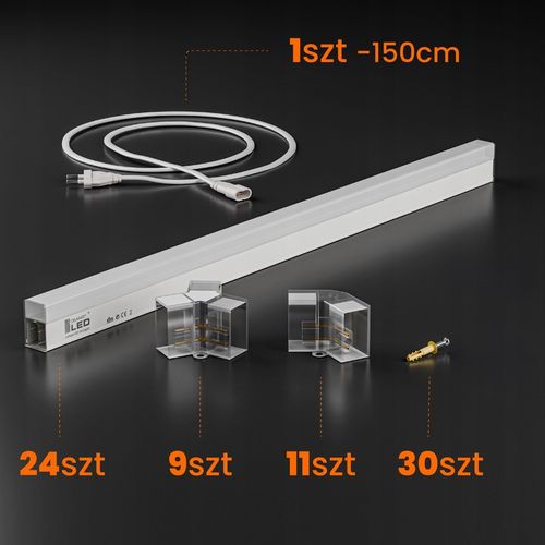 Lampa LED Hexagon Sufitowa Panel Oświetlenie Do Garaż Warsztat 298x209 na Arena.pl