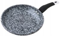 PATELNIA Ceramiczna GRANITOWA Nieprzywierająca 22cm INDUKCJA GAZ 6344
