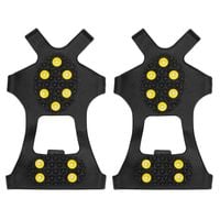 Raczki na buty turystyczne, nakładki kolce rozmiar 35-38 czarne