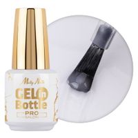 Żel budujący w butelce z pędzelkiem MollyNails Pro Salon White Angel 15g