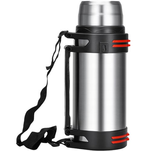 DUŻY TERMOS TURYSTYCZNY 2,6L KUBEK TERMICZNY STAL na Arena.pl