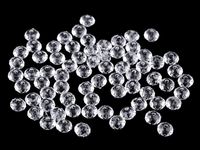 BĄCZKI PLASTIK PRZEZROCZYSTE 4x6MM 50SZT