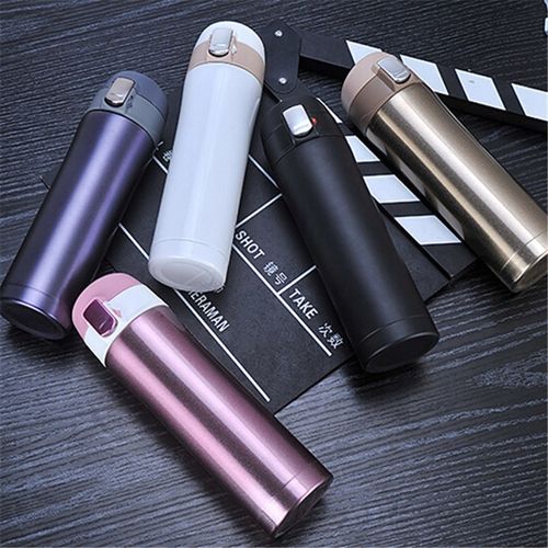 KUBEK TERMICZNY TERMOS na herbatę kawę z ustnikiem BLOKADA PRÓŻNIOWY STAL na Arena.pl