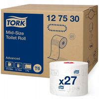 TORK Papier Toaletowy Mid-Size T6 127530 27 rolek x 100m