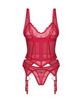 komplet bielizny cupide desir gorset i stringi s/m obsessive