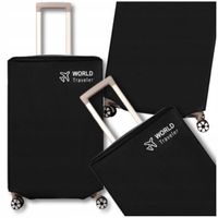 Pokrowiec Ochronny Na Walizkę Podróżny Na Bagaż Czarny Etui 29" Mocny