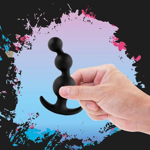 Feelztoys - Plugz Butt Plug Black Nr. 4 zdjęcie 4