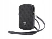 Guess Torebka GUWBZP4GFTSK czarny/black Zip 4G Triangle