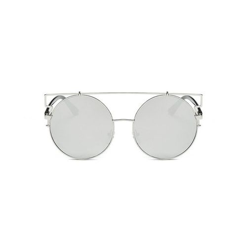 okulary lustrzane over&amp;over - srebrne ok83wz4 na Arena.pl