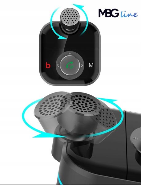 Transmiter FM Bluetooth 5.0 ładowarka QC 4.0 PD20W zdjęcie 11