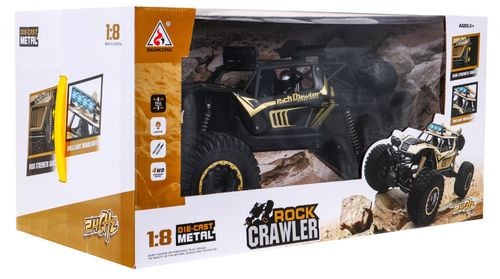 Metalowy Crawler Rock Dla Dzieci 3+ Zdalnie Sterowany Model 1:8 Napęd 4X4 na Arena.pl