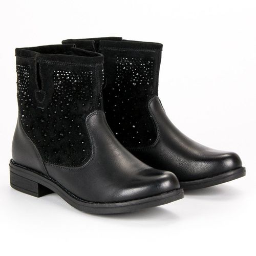 Wsuwane czarne botki r.41 na Arena.pl