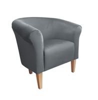 Fotel Milo nogi 20cm buk szary BL14