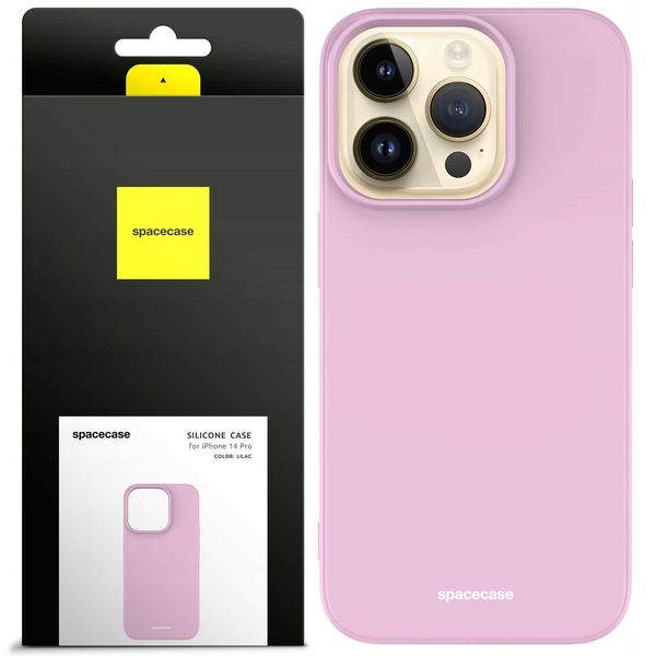 Spacecase Silicone Case Iphone 14 Pro Max Lilac zdjęcie 1