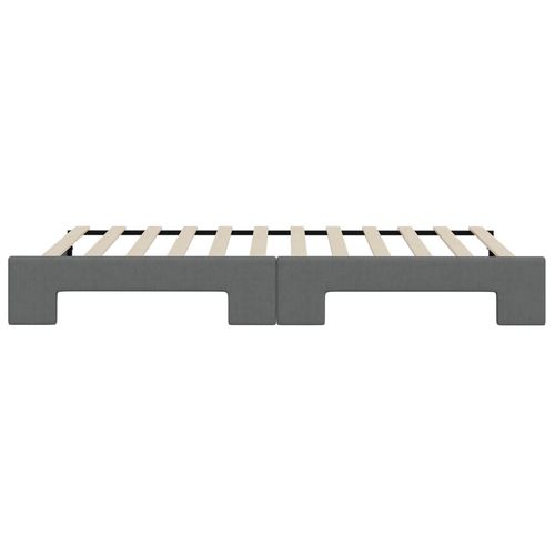 Sofa rozsuwana, ciemnoszara, 90x200 cm, tkanina na Arena.pl